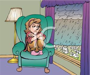 A_bored_girl_sitting_in_a_chair_by_a_window_looking_at_a_rainstorm_100411-130884-351009